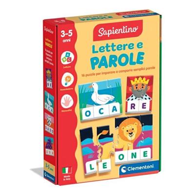 SAPIENTINO LETTERE E PAROLE MONTESSORI