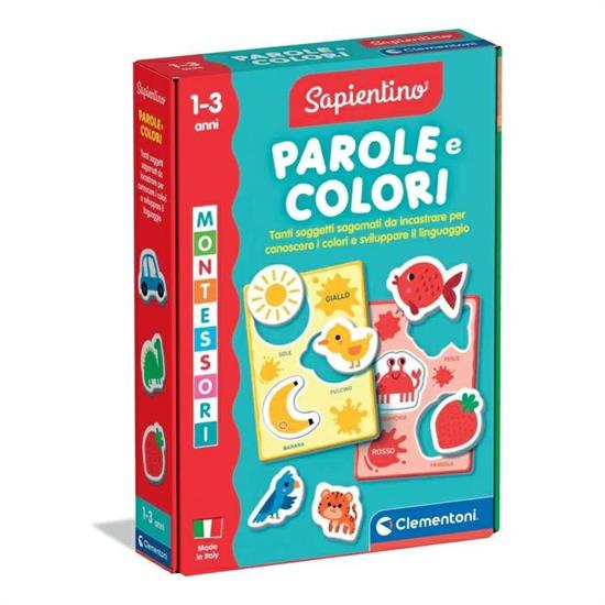 SAPIENTINO PAROLE E COLORI MONTESSORI