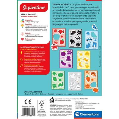 SAPIENTINO PAROLE E COLORI MONTESSORI