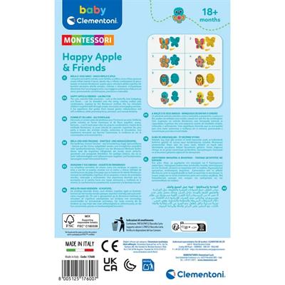 BABY BASIC MELA LACING GAME APPLE MONTESSORI