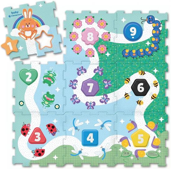 TAPPETO 1-2-3... ANIMALS 3x3 9 TESSERE