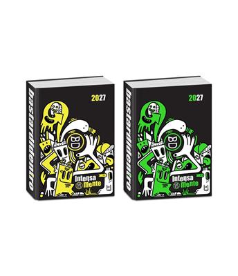 DIARIO BD 2027 PKT FLUO INTENSAMENTE BASTARDI DENTRO