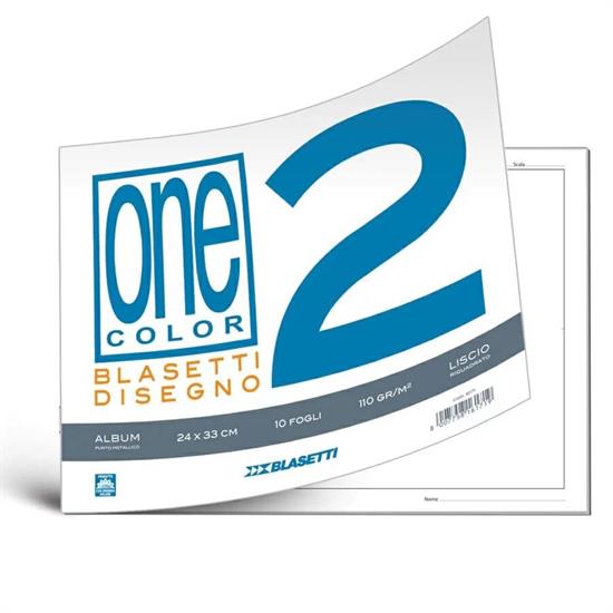 ALBUM BL2 24x33 LISCIO SQUADRATO 110gr