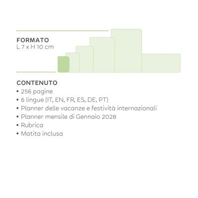 AGENDA 2027 12mesi 2-DAY BOTANIC GARDEN 7x10 LEGAMI