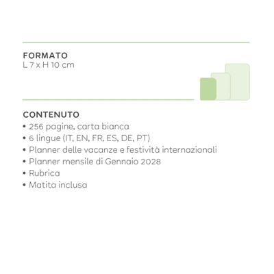 AGENDA 2027 12mesi 2-DAY FLOWERS 7x10 LEGAMI