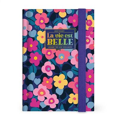 AGENDA 2027 12mesi DAY FLOWERS 9,5x13,5 LEGAMI