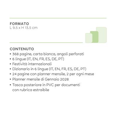 AGENDA 2027 12mesi DAY FLOWERS 9,5x13,5 LEGAMI