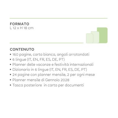 AGENDA 2027 12mesi WEEK FAIRY TALE 12x18  LEGAMI