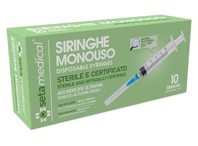 SIRINGA STERILE 10pz MONOUSO