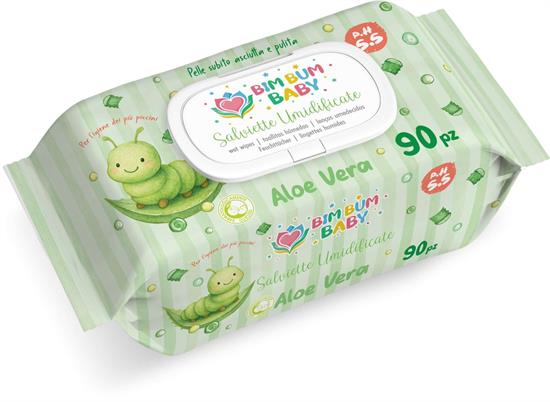 SALVIETTINE BABY ALOE VERA 90pz