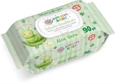 SALVIETTINE BABY ALOE VERA 90pz