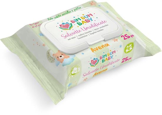 SALVIETTINE TRAVEL BABY AVENA 25pz