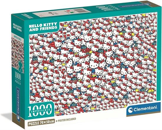 PUZZLE 1000 HELLO KITTY IMPOSSIBLE