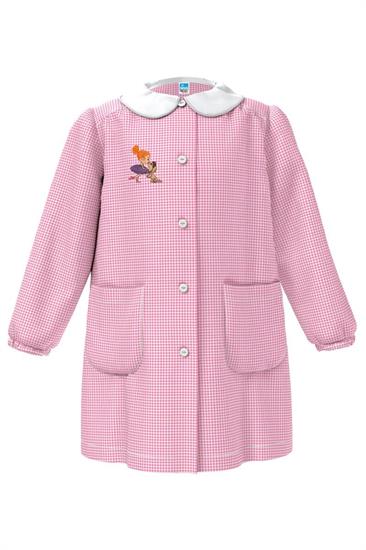 GREMBIULE ASILO ROSA 60 KISS 5anni