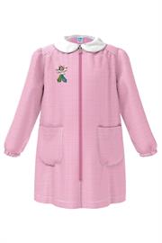 GREMBIULE ASILO ROSA CERNIERA 60 HAPPY 5anni
