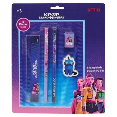 SET STATIONERY K-POP DEMON HUNTERS