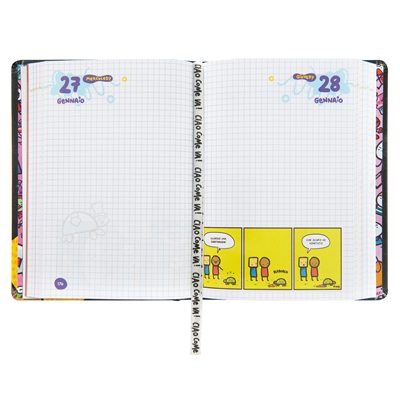 DIARIO SCOMIX 2027 BLACK