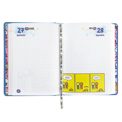 DIARIO SCOMIX 2027 BLU