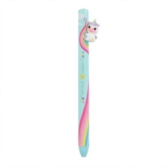 PENNA SFERA SCATTO LEGAMI - UNICORN - ink rosa