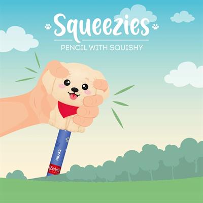 MATITA SQUEEZIES ANTISTRESS LEGAMI - GOLDEN