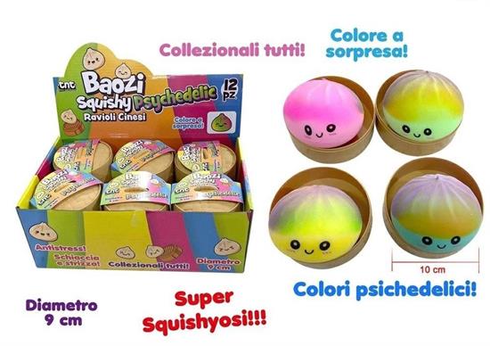BAOZI PSYCHEDELIC 9cm SQUISHY - RAVIOLO CINESE