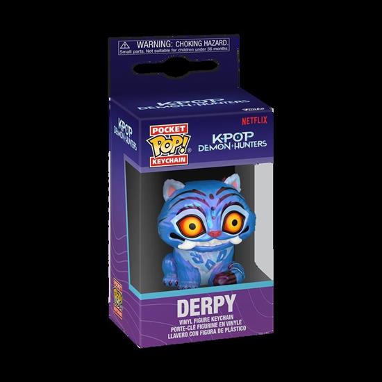 FUNKO POP K-POP DEMON HUNTERS PORTACHIAVI 4cm - DERPY