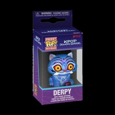 FUNKO POP K-POP DEMON HUNTERS PORTACHIAVI 4cm - DERPY
