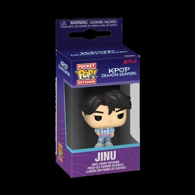 FUNKO POP K-POP DEMON HUNTERS PORTACHIAVI 4cm - JINU