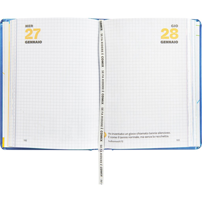 COMIX 2027 STD 13mesi EASY BLUE