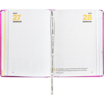 COMIX 2027 STD 13mesi EASY PINK