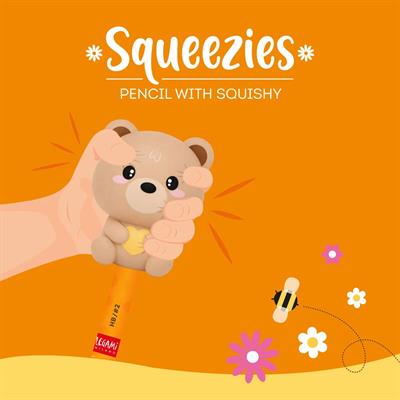 MATITA SQUEEZIES ANTISTRESS LEGAMI - TEDDY
