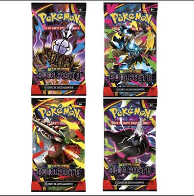 POKEMON BUSTINA MEGAEVOLUZIONE - BUIO PESTO ita