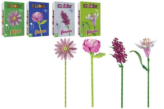 COSTRUZIONI CUBIX FIORI ROSA