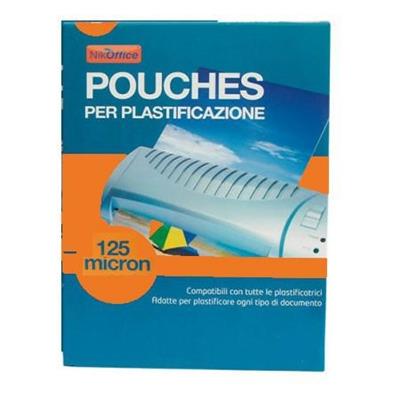 POUCHES A4 125 mic.