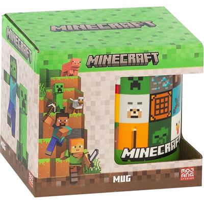 TAZZA MINECRAFT CERAMICA IN BOX