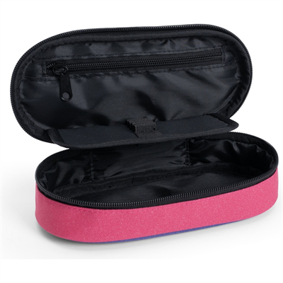 BUSTINA COMIX OVALE SFUMATO GLITTER FUXIA