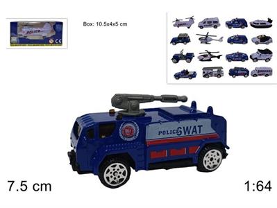 VEICOLI FORZE SPECIALI METALLO 1:64 ASS.