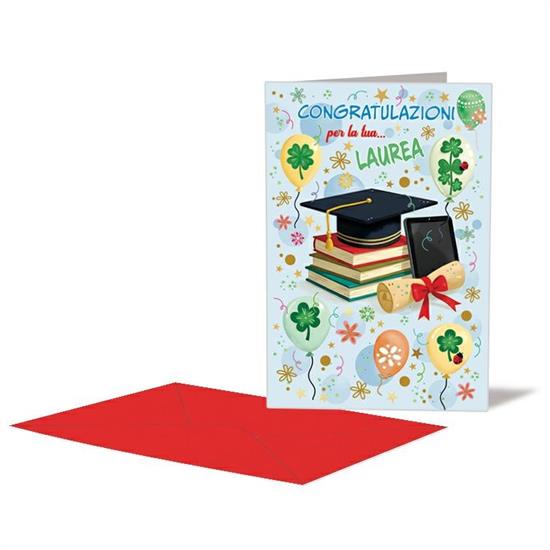 BIGLIETTO LAUREA TANTI AUGURI