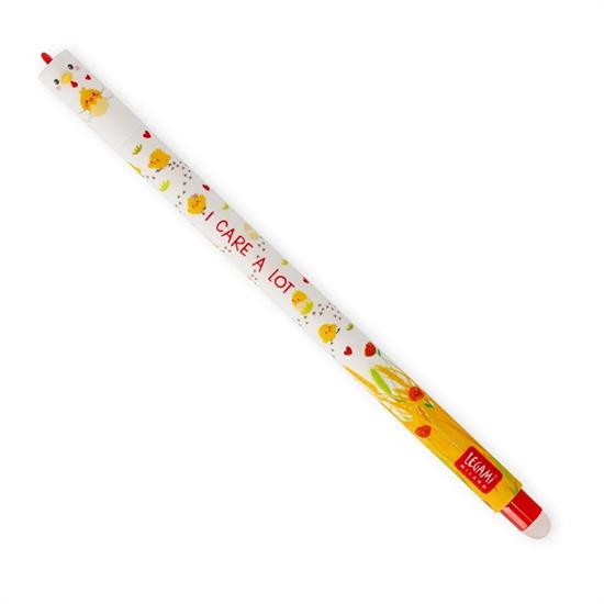 PENNA CANCELLABILE LEGAMI - HEN GALLINA - ink rosso