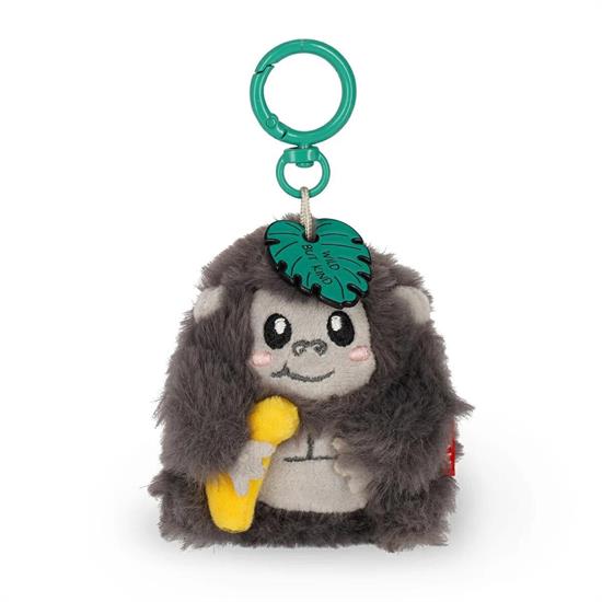PORTACHIAVI PELUCHE TINY LEGAMI - GORILLA SUPER SOFT