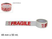 NASTRO ADESIVO FRAGILE 50mt