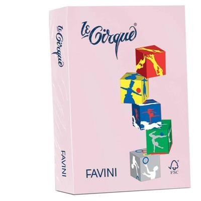 RISMA LE CIRQUE A4 ROSA 80gr 500ff col.108