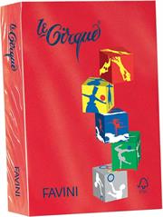 RISMA LE CIRQUE A4 ROSSO SCARLATTO 160gr 250ff col.209