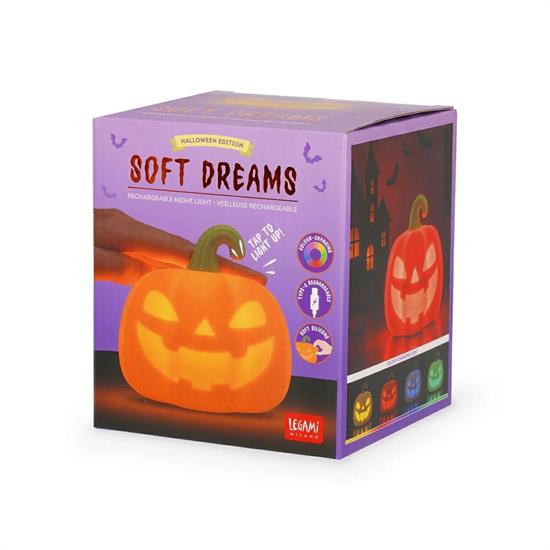 LAMPADA SOFT DREAMS RICARICABILE LEGAMI - PUMPKIN HALLOWEEN 2026