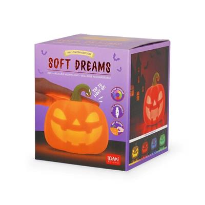 LAMPADA SOFT DREAMS RICARICABILE LEGAMI - PUMPKIN HALLOWEEN 2026