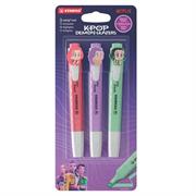 STABILO K-POP SWING COOL BLISTER 3pz DEMON HUNTERS ASS.1