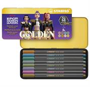 STABILO K-POP PEN 68 METAL IN BOX DEMON HUNTERS 8pz