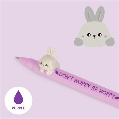 PENNA GEL LEGAMI LOVELY FRIENDS - BUNNY - ink purple