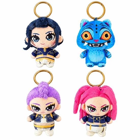 K-POP DEMON HUNTERS PELUCHE CLIP ON 10cm ASS.