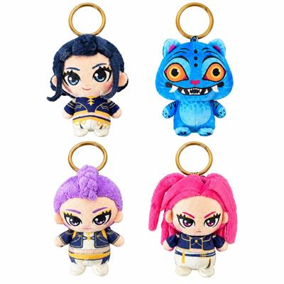 K-POP DEMON HUNTERS PELUCHE CLIP ON 10cm ASS.